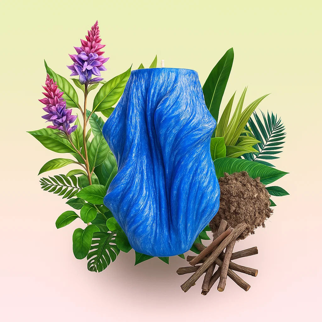 Veil Candle, Deep Ocean, Patchouli (Small)