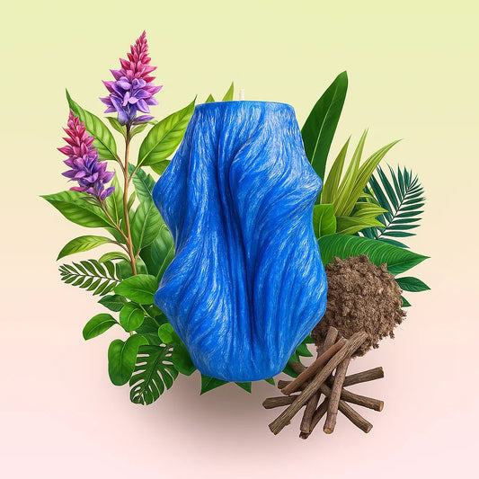 Veil Candle, Deep Ocean, Patchouli (Large)