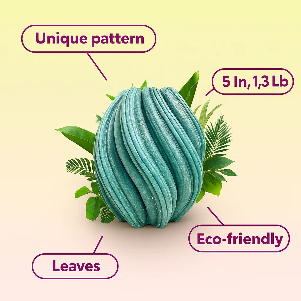 Fusion Candle, Emerald Forest, Leaves (Small)