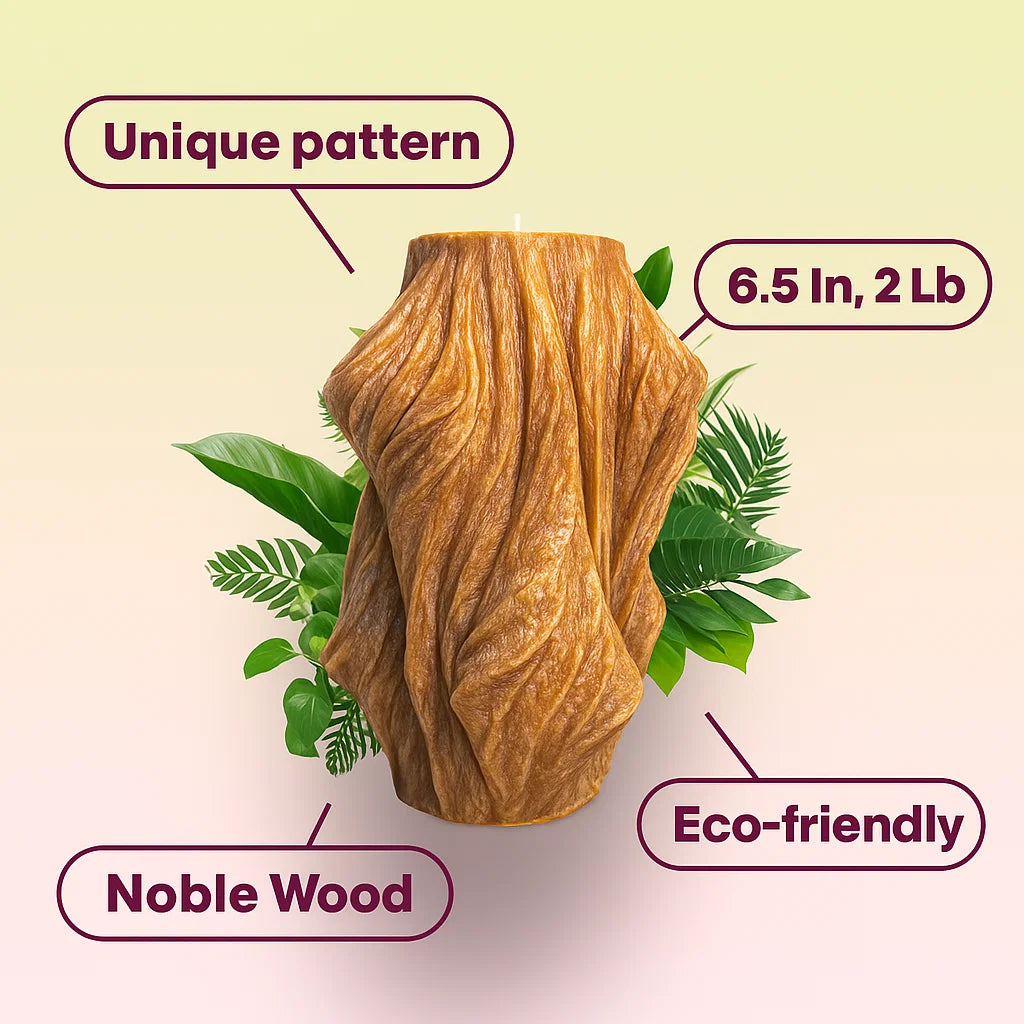 Veil Candle, Noble Wood, Cedarwood (Large)