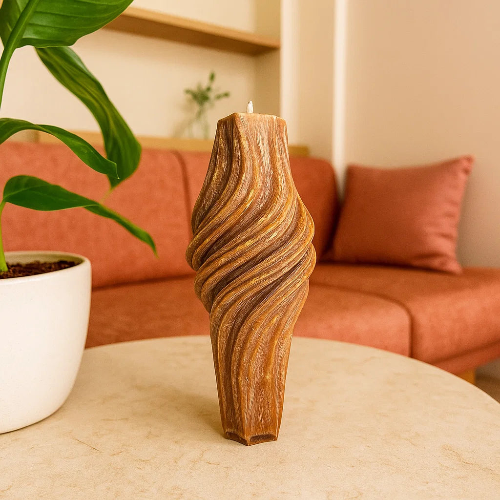 Vortex Candle, Noble Wood, Cedarwood (Large)