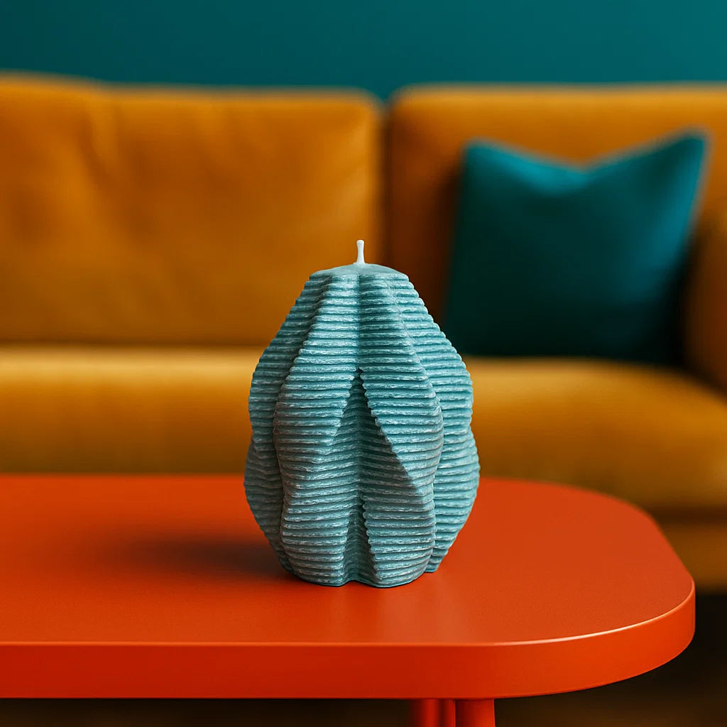 Blossom Candle, Emerald Forest, Leaves