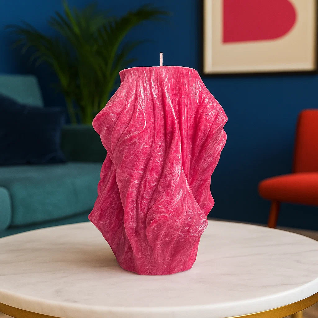 Veil Candle, Merlot Glow, Lavender (Small)