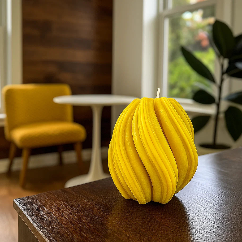 Fusion Candle, Yellow Cherry, Brandy Cherry (Small)