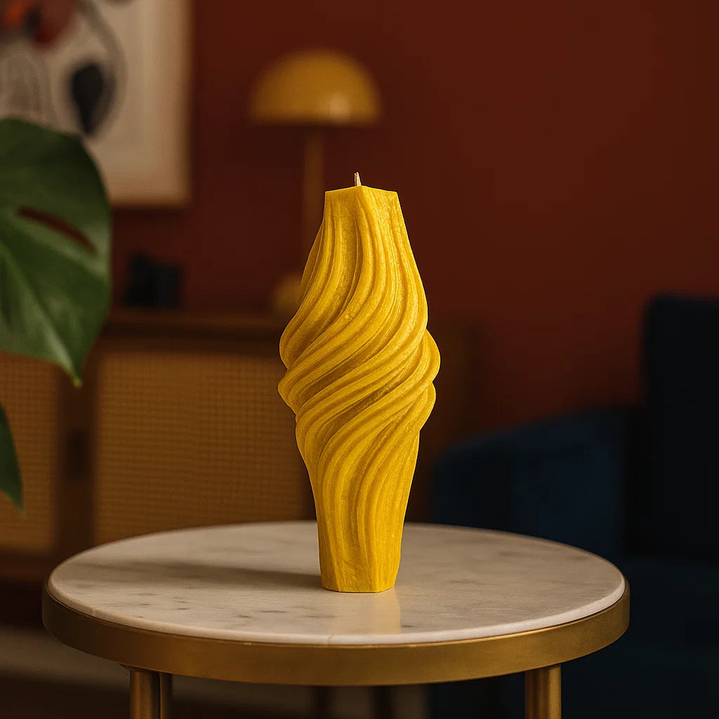 Vortex Candle, Yellow Cherry, Brandy Cherry (Small)