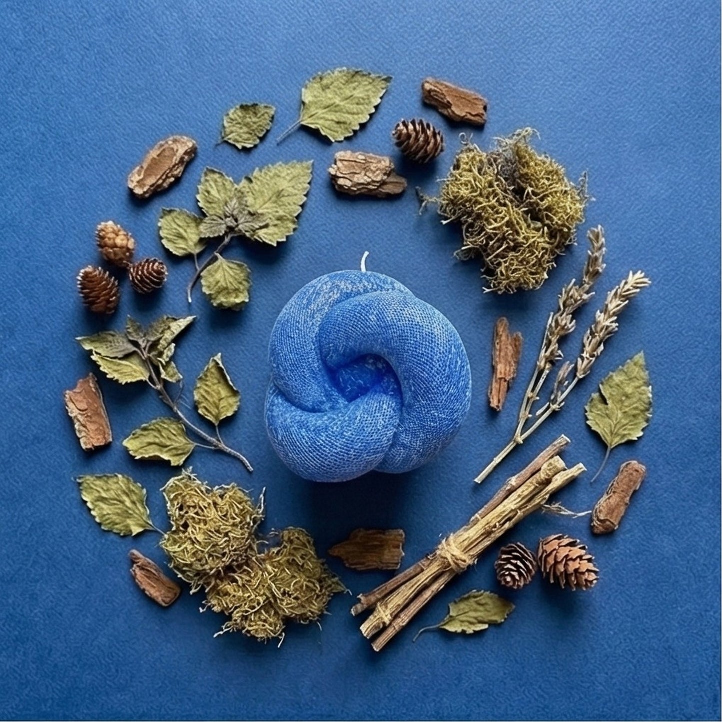 Knot Candle, Deep Ocean, Patchouli