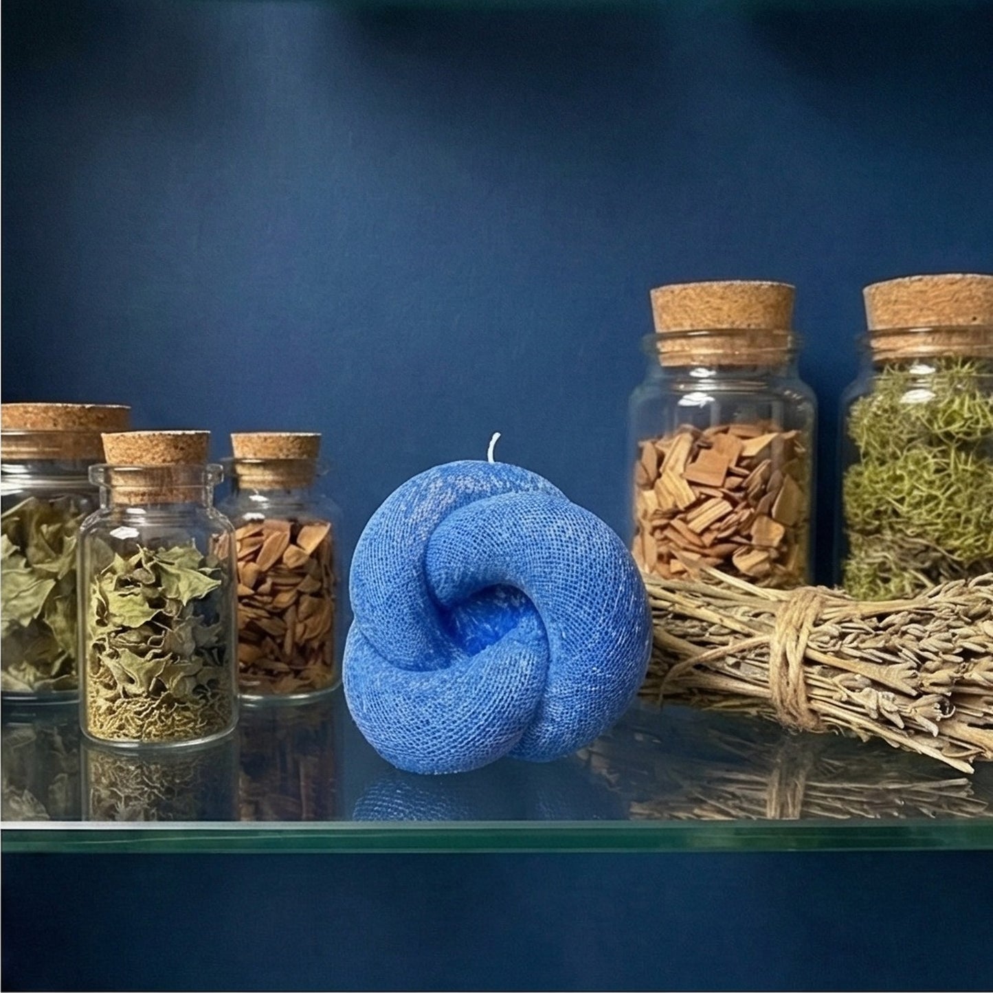 Knot Candle, Deep Ocean, Patchouli