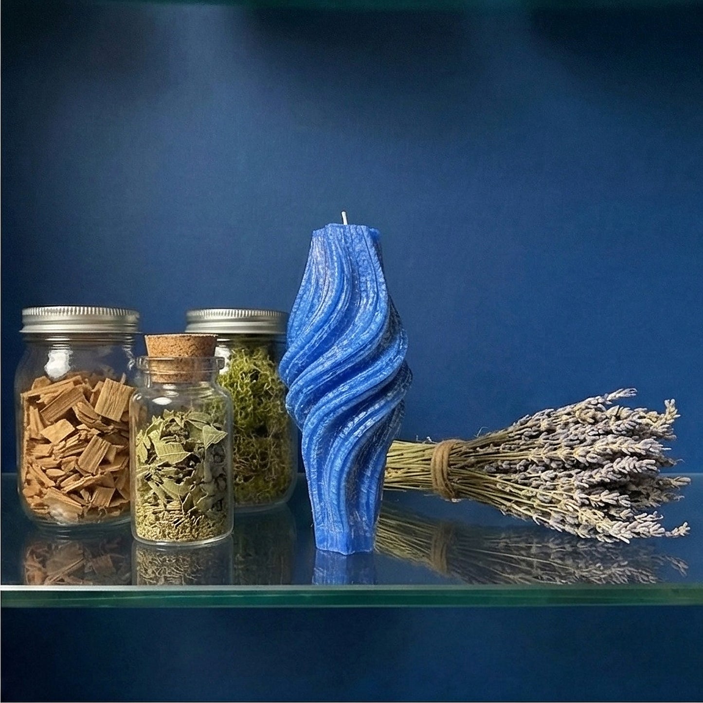 Vortex Candle, Deep Ocean, Patchouli (Small)