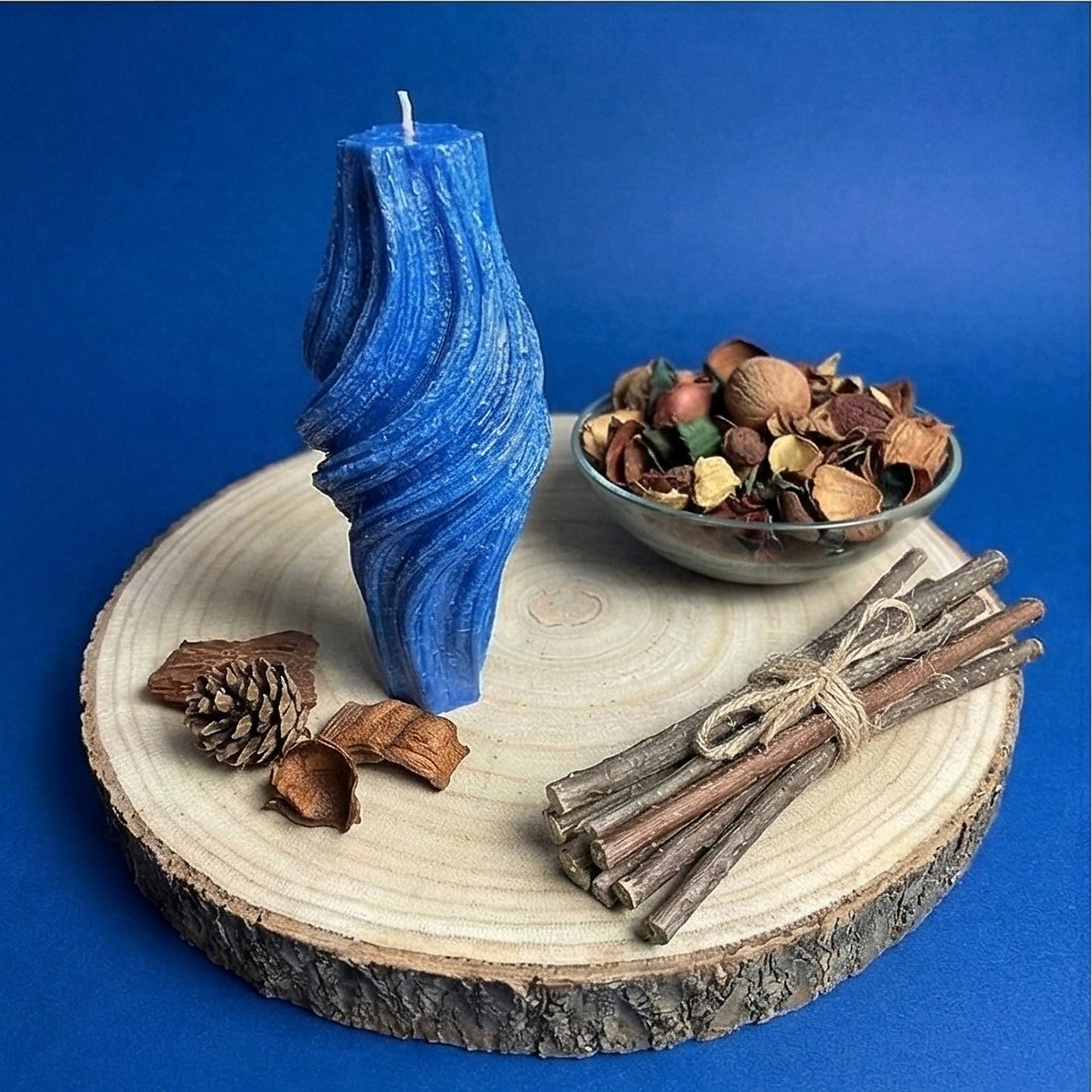 Vortex Candle, Deep Ocean, Patchouli (Small)