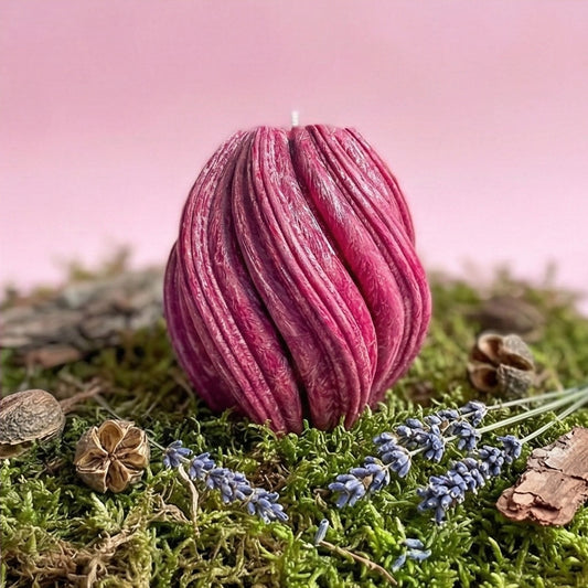 Fusion Candle, Merlot Glow, Lavender (Small)