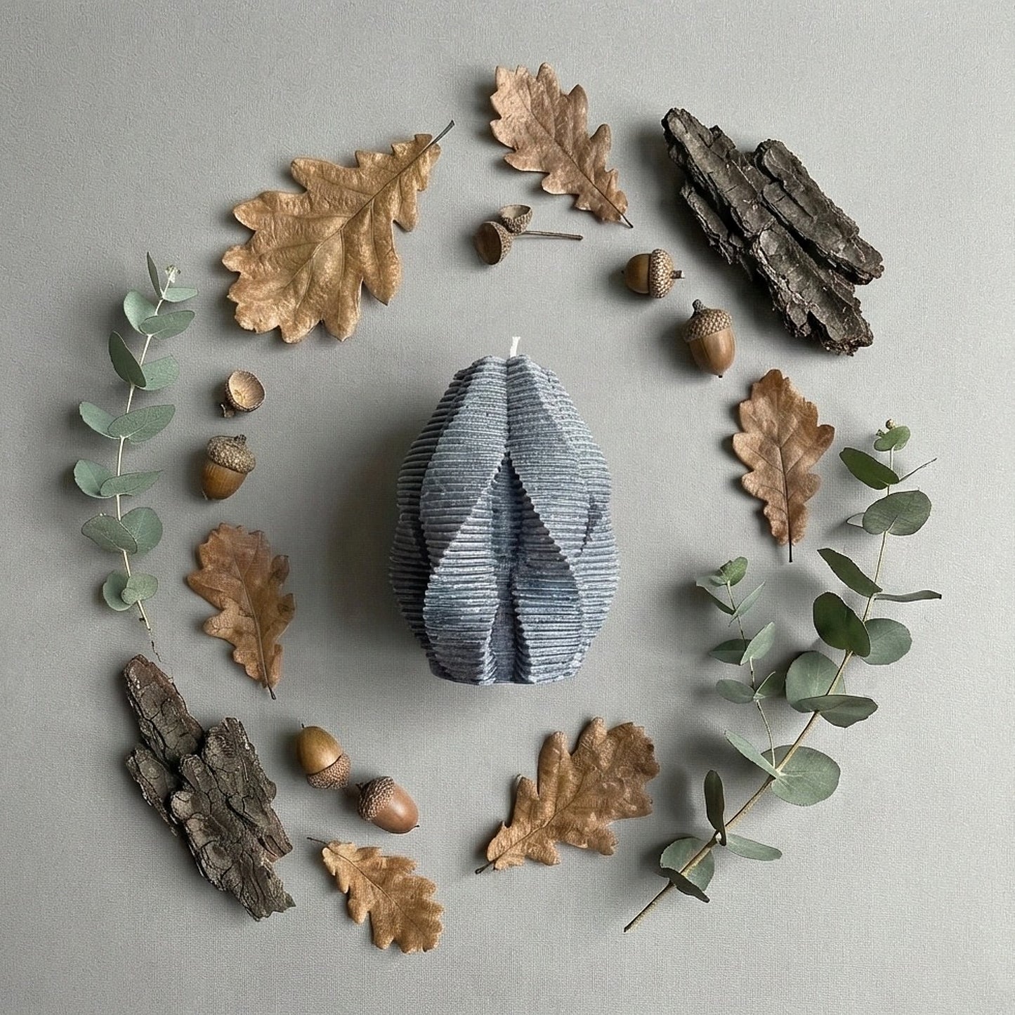 Blossom Candle, Wet Stone, Eucalyptus